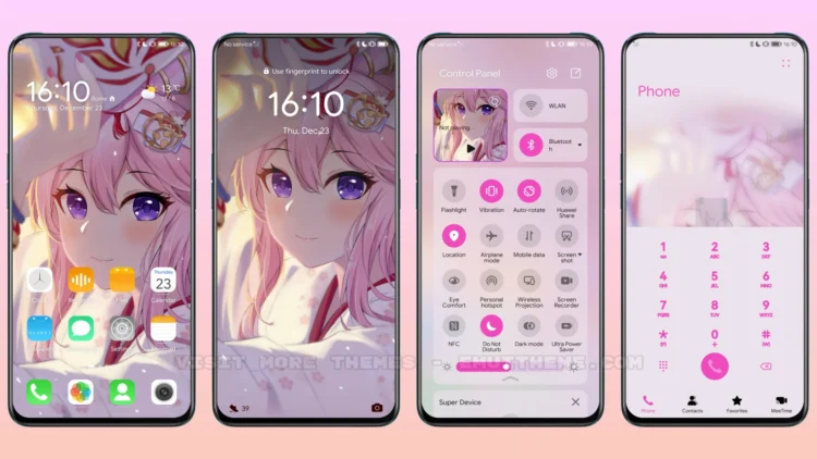 Yae Sakura EMUI Theme