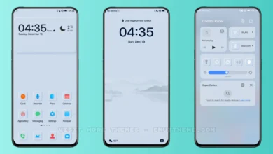 Blue Mimicry EMUI Theme