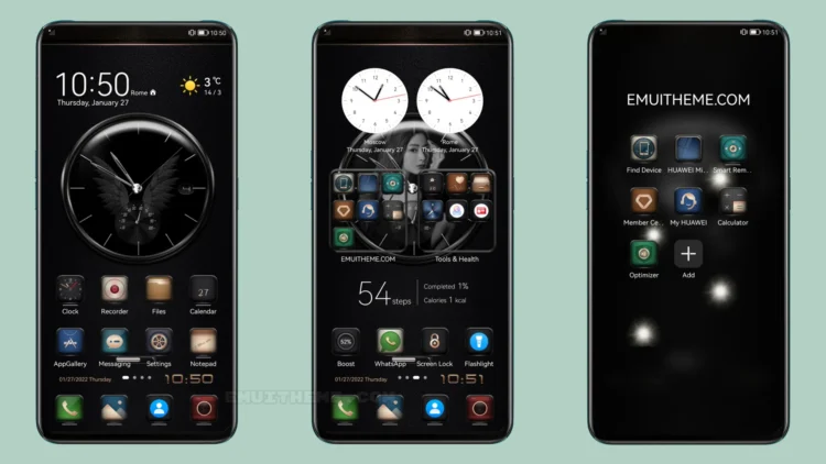 Business Dark Pro EMUI Theme