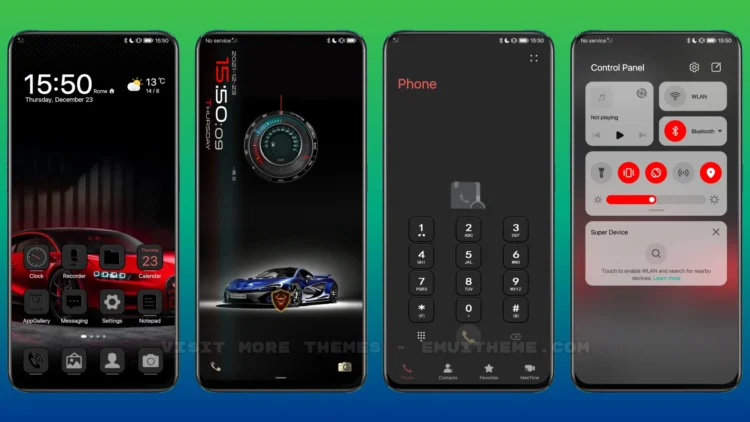 Chasing the Wind EMUI Theme