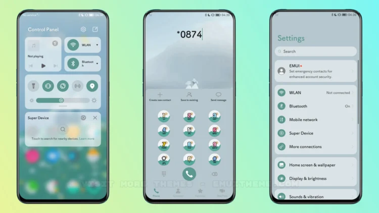 Children of the Light EMUI Theme