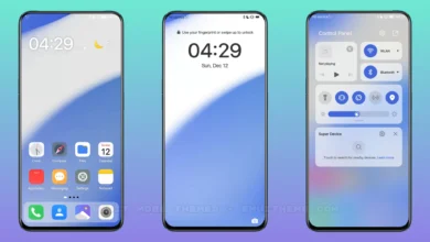 Colorful Blue EMUI Theme
