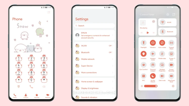 Cute Cat v3 EMUI Theme