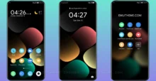 Dark Round EMUI Theme