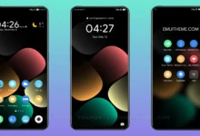 Dark Round EMUI Theme