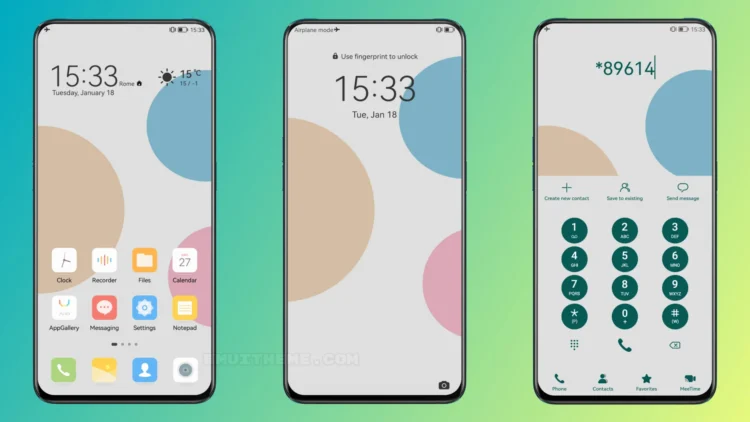 Four Colors EMUI Theme
