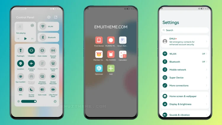 Four Colors EMUI Theme