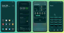 Green Eleganse EMUI Theme