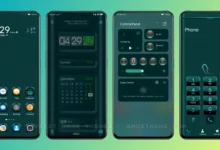 Green Eleganse EMUI Theme