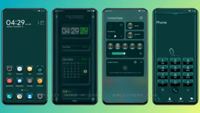 Green Eleganse EMUI Theme