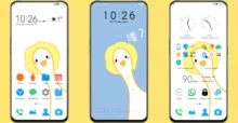 Happy duck EMUI Theme