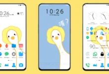 Happy duck EMUI Theme