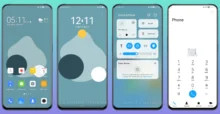 Light Simplicity EMUI Theme