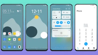 Light Simplicity EMUI Theme