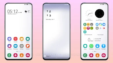 Light purple EMUI Theme