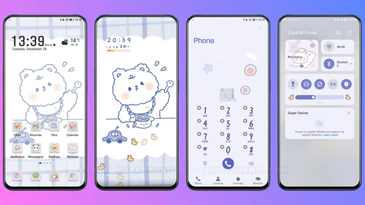 Lucky Bear v2 EMUI Theme