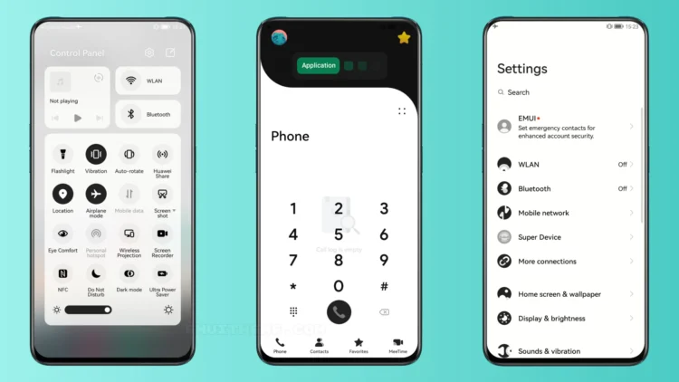 Material Card EMUI Theme