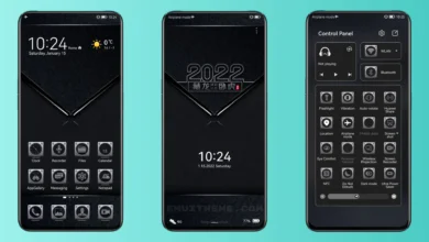 Metal 2022 EMUI Theme
