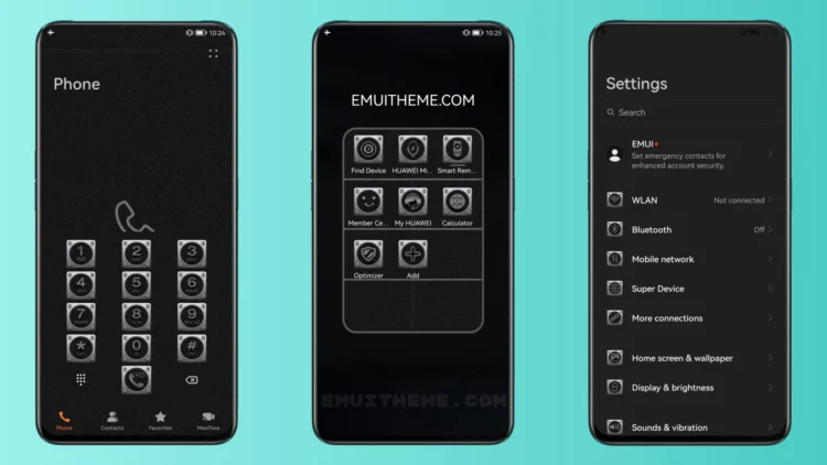 Metal 2022 EMUI Theme
