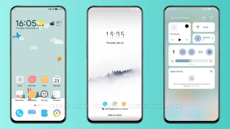 Minimal White EMUI Theme