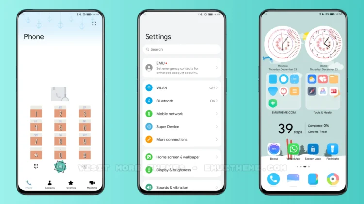 Minimal White EMUI Theme