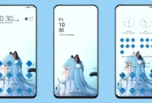 Nekoha Shizuku EMUI Theme