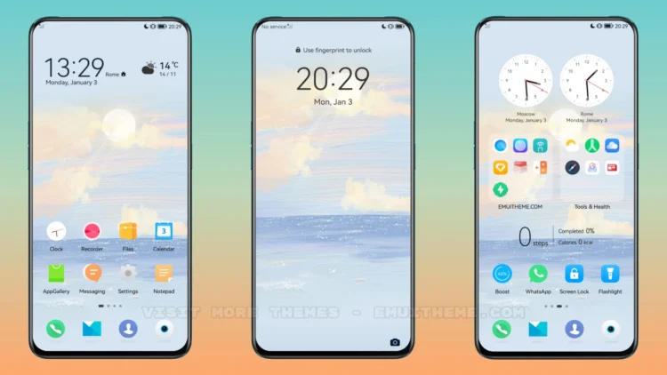Painting EMUI Theme