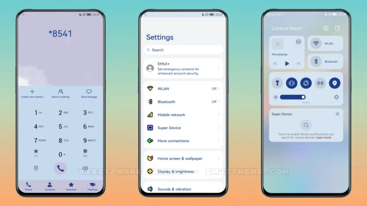 Painting EMUI Theme