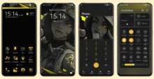 Raze-Valorant dark EMUI Theme