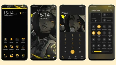 Raze-Valorant dark EMUI Theme