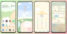 Small White Bear 12 EMUI Theme