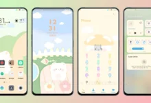 Small White Bear 12 EMUI Theme