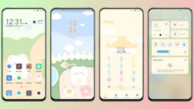 Small White Bear 12 EMUI Theme