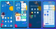 Space Astronaut EMUI Theme