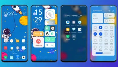Space Astronaut EMUI Theme