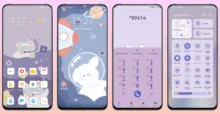 Space Bear Tour EMUI Theme