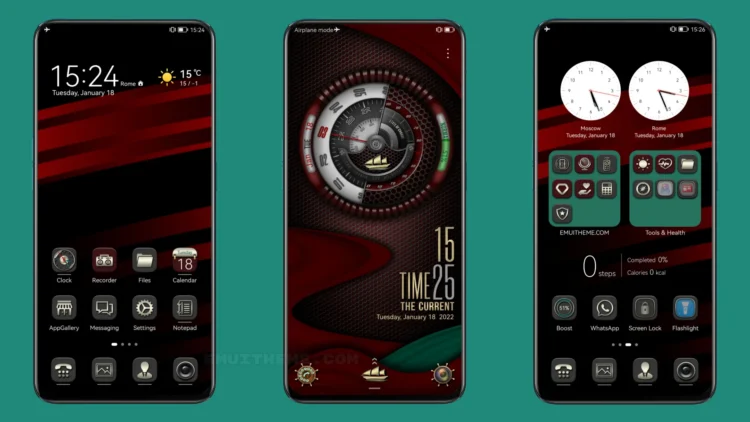 The Voyage Out Realizes Dreams EMUI Theme