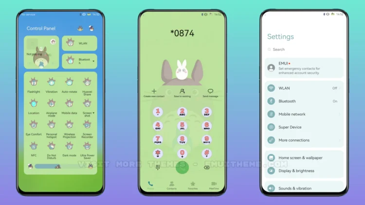 Totoro v3 EMUI Theme