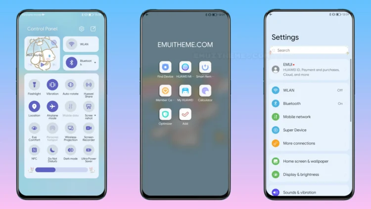 Cinnamoroll v3 EMUI Theme