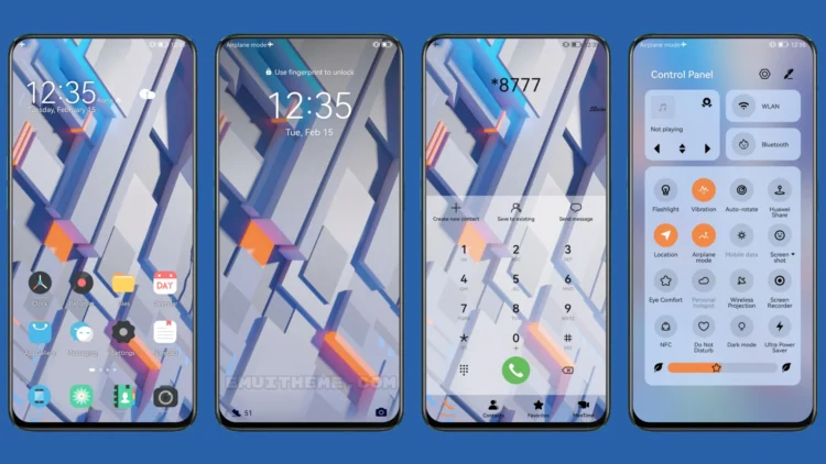 Color Grid EMUI Theme