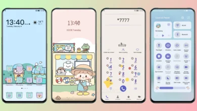 Cute Girl EMUI Theme