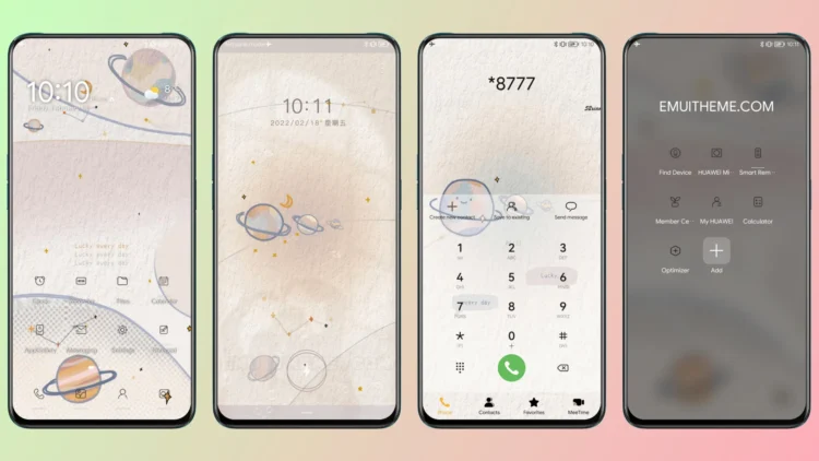 Cute Star EMUI Theme