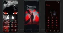 Dark Naruto EMUI Theme