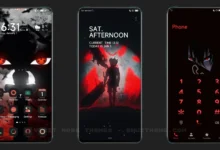 Dark Naruto EMUI Theme