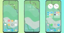 Green Abstract EMUI Theme