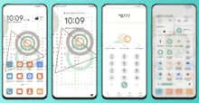 Morandi Geometry EMUI Theme