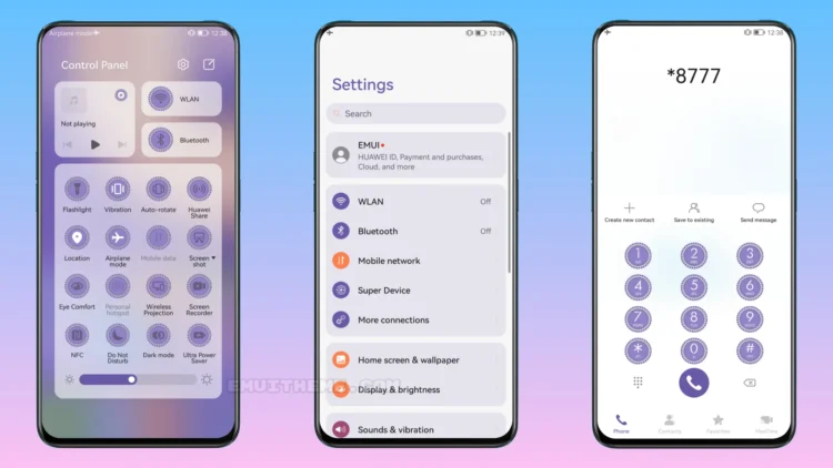 Music Note EMUI Theme