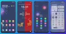 New Year 2022 EMUI Theme