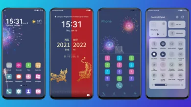 New Year 2022 EMUI Theme