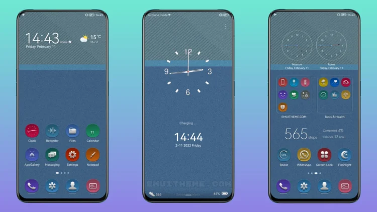 Plain Color EMUI Theme